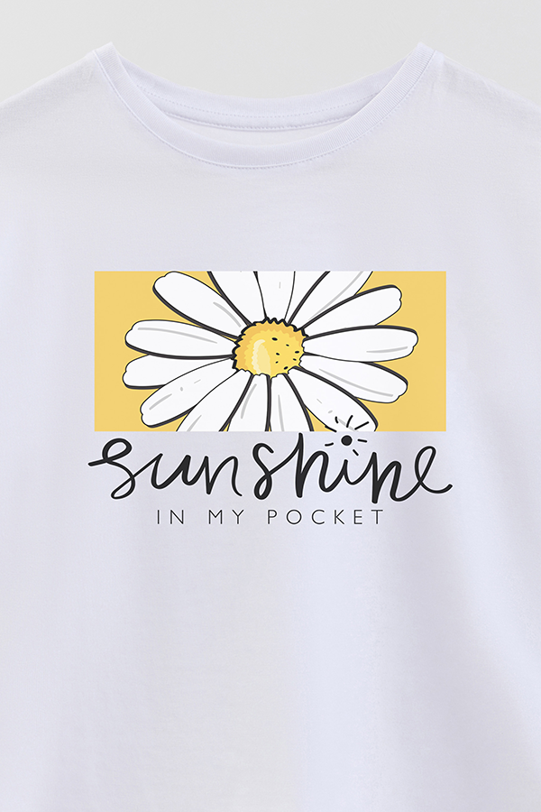 REMERA GIRL OVER SUNSHINE