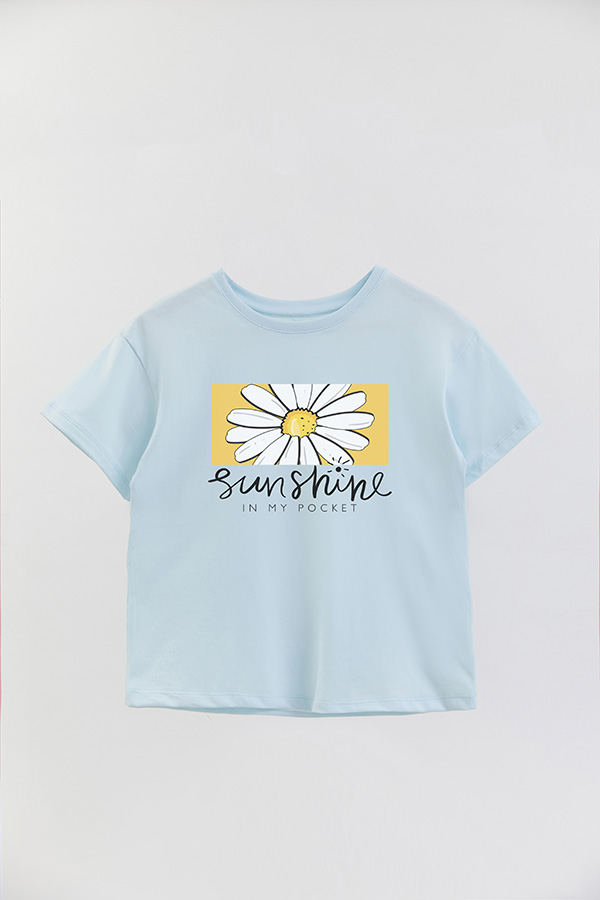 REMERA GIRL OVER SUNSHINE