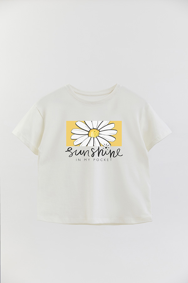 REMERA GIRL OVER SUNSHINE