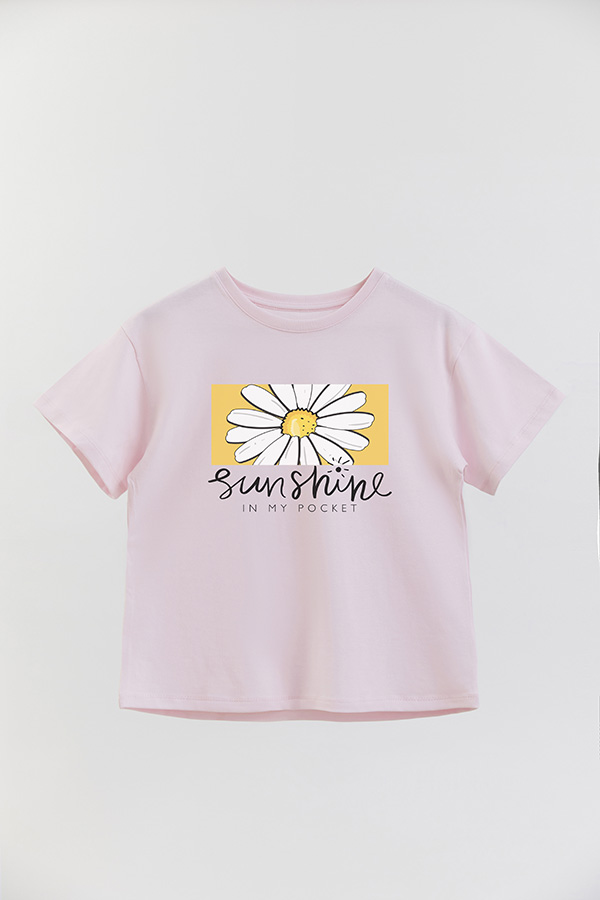 REMERA GIRL OVER SUNSHINE
