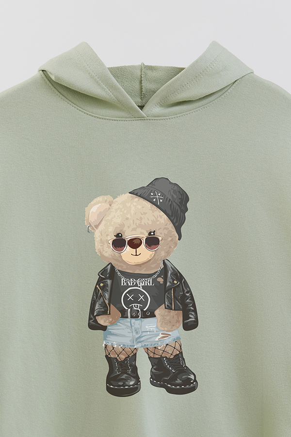 HOODIE RUSTICO KID TEDDY BAD GIRL
