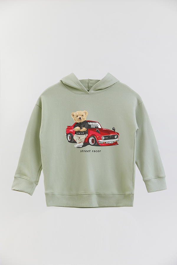 HOODIE RUSTICO BOY TEDDY STREET RACER