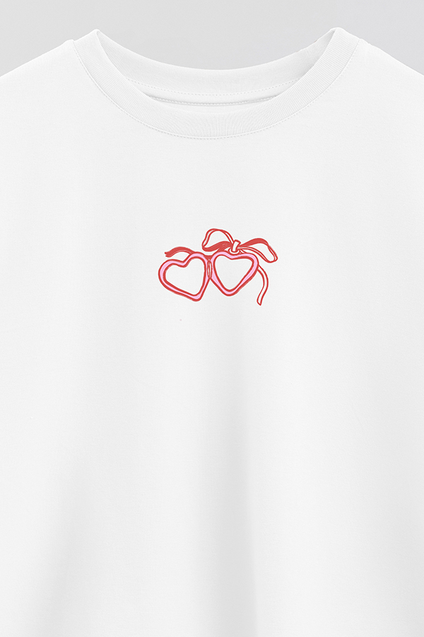 REMERA CROP ESTAMPADA VALENTINE CHARM 1