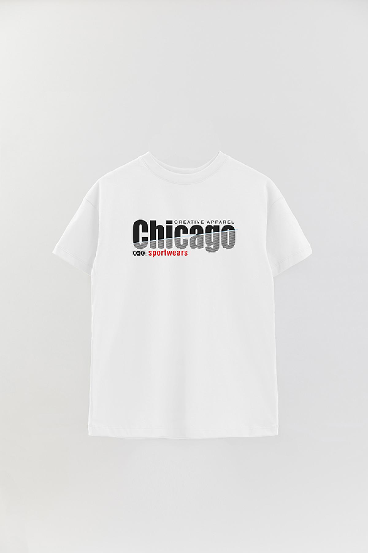 REMERA OVER ESTAMPADA CT CHICAGO X03
