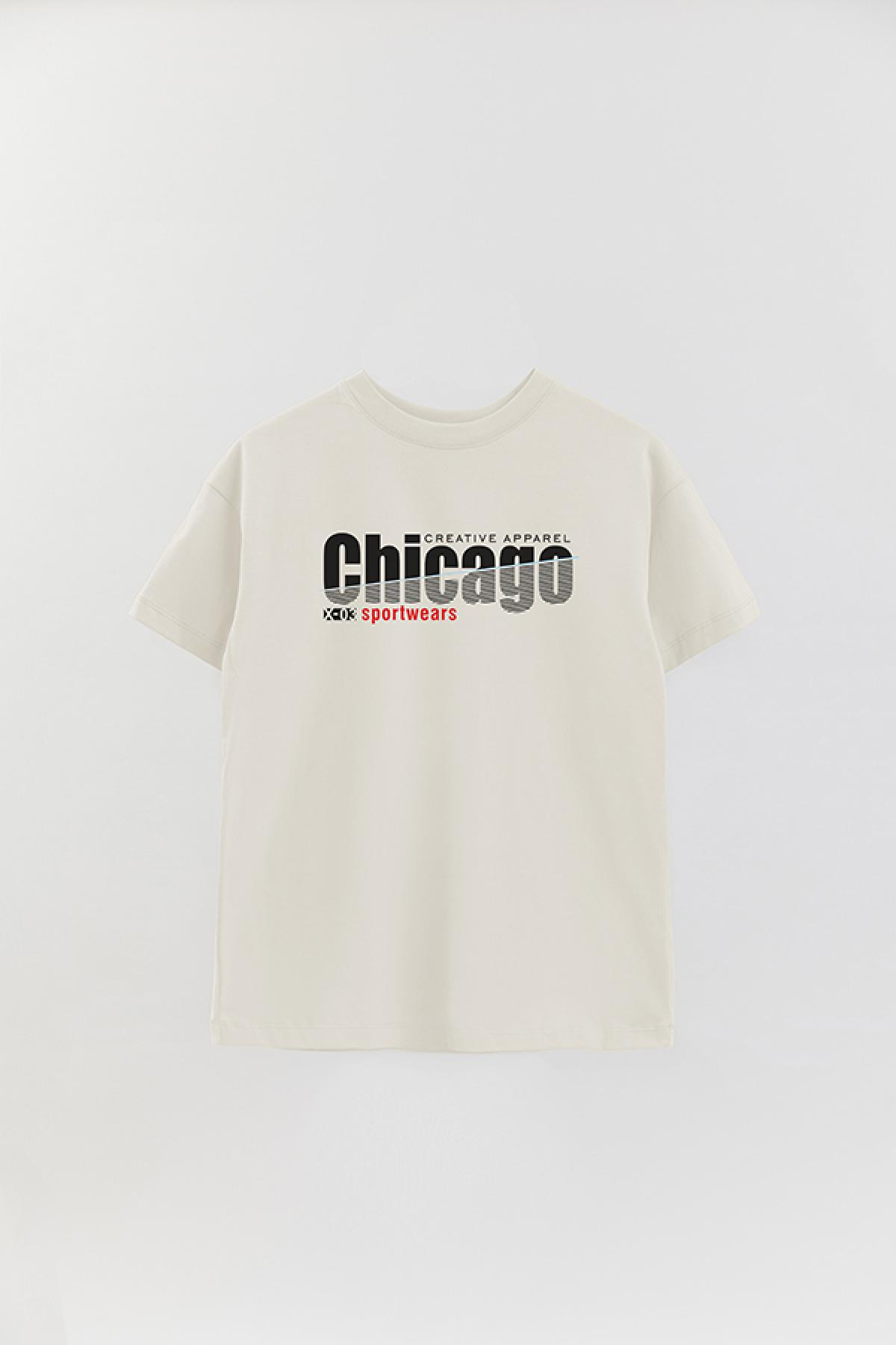 REMERA OVER ESTAMPADA CT CHICAGO X03