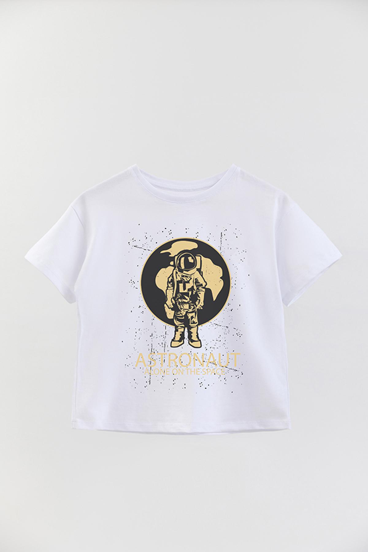 REMERA BOY GR OVER ALONE IN THE SPACE