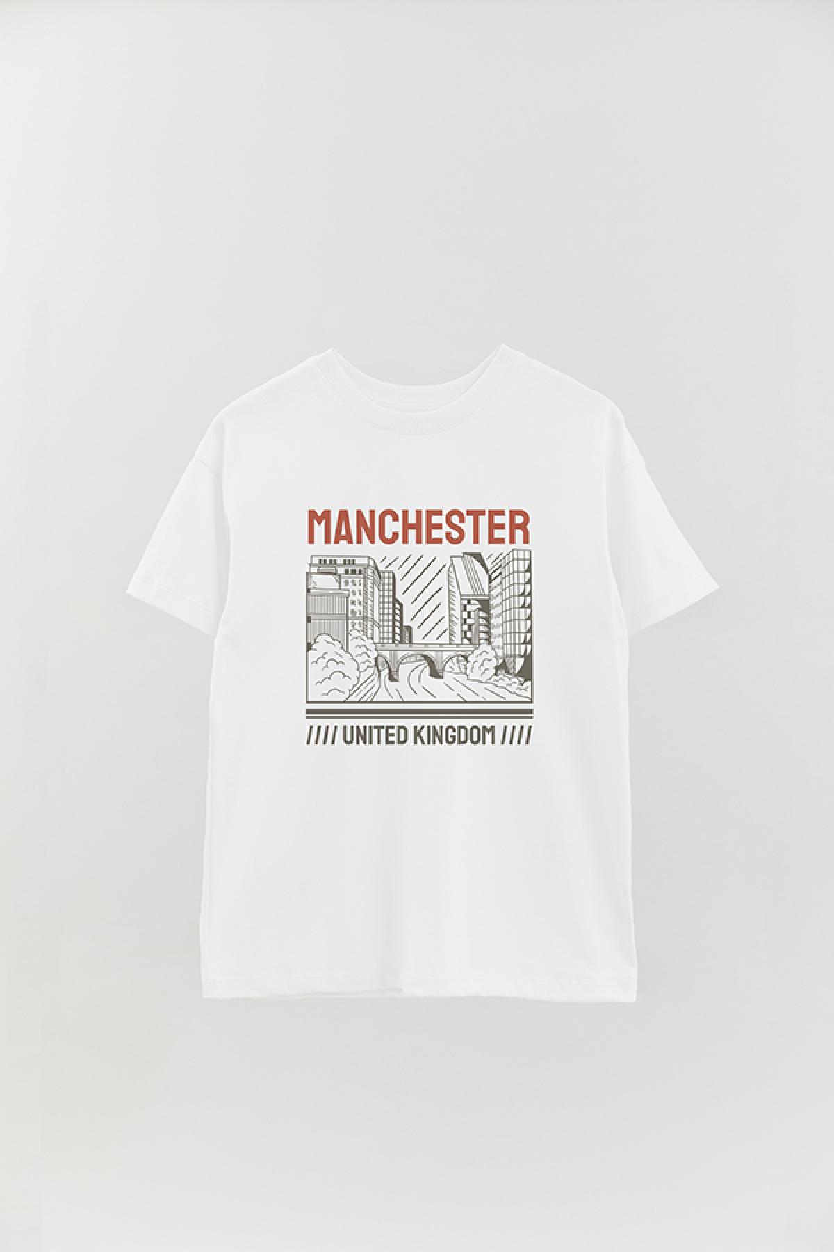 REMERA OVER ESTAMPADA CT MANCHESTER