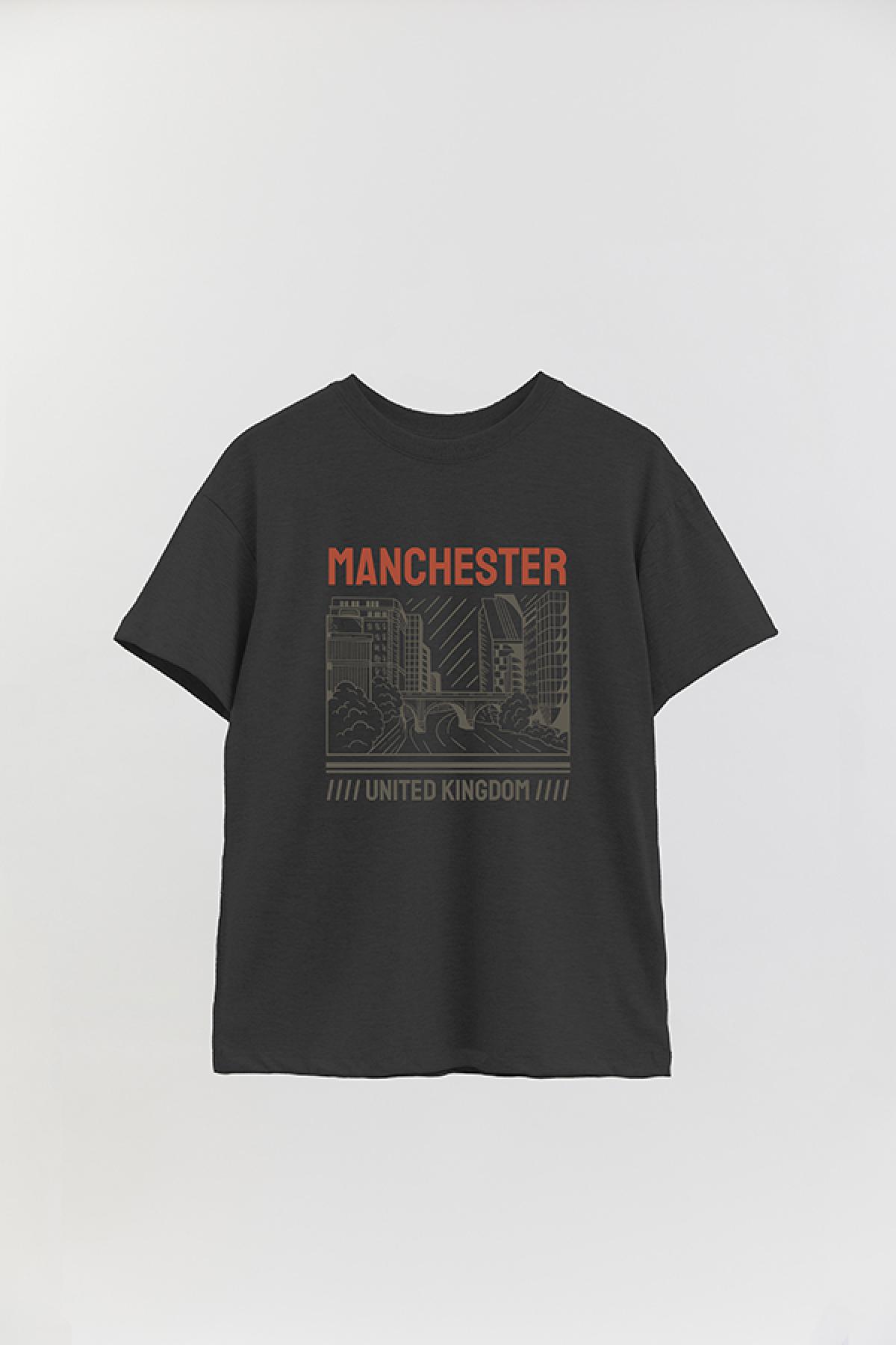 REMERA OVER ESTAMPADA CT MANCHESTER