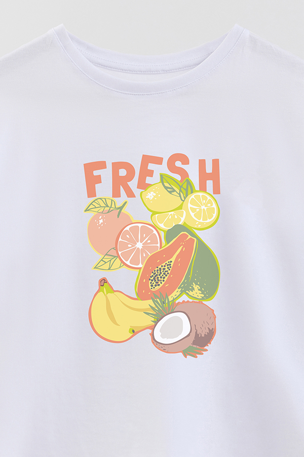 REMERA GIRL OVER FRESH