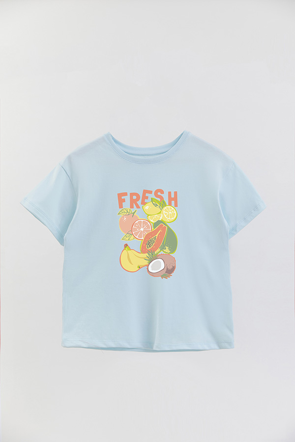 REMERA GIRL OVER FRESH