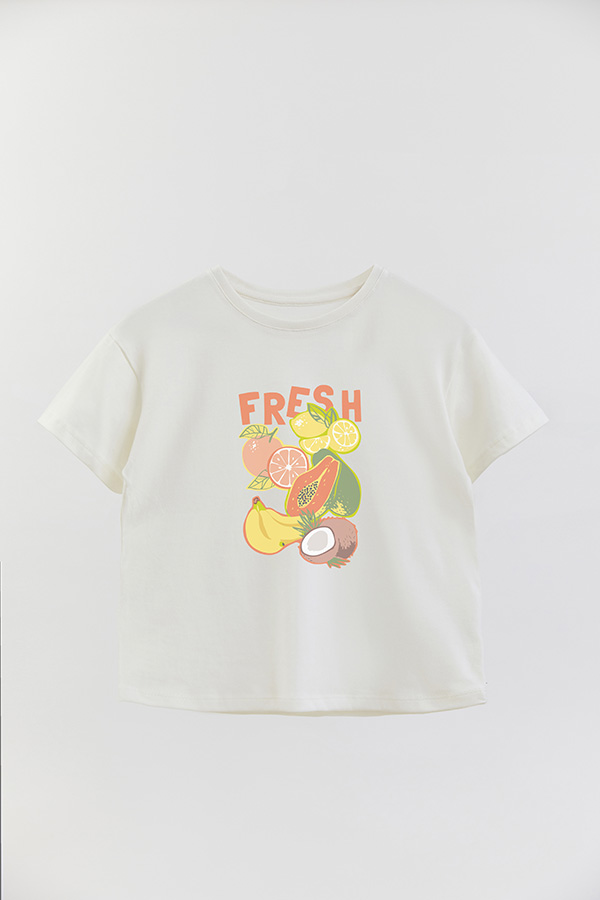 REMERA GIRL OVER FRESH