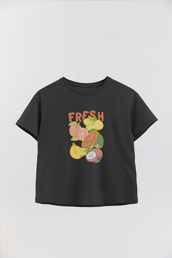 REMERA GIRL OVER FRESH