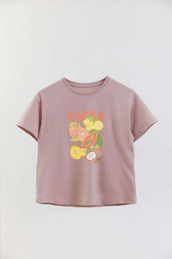REMERA GIRL OVER FRESH