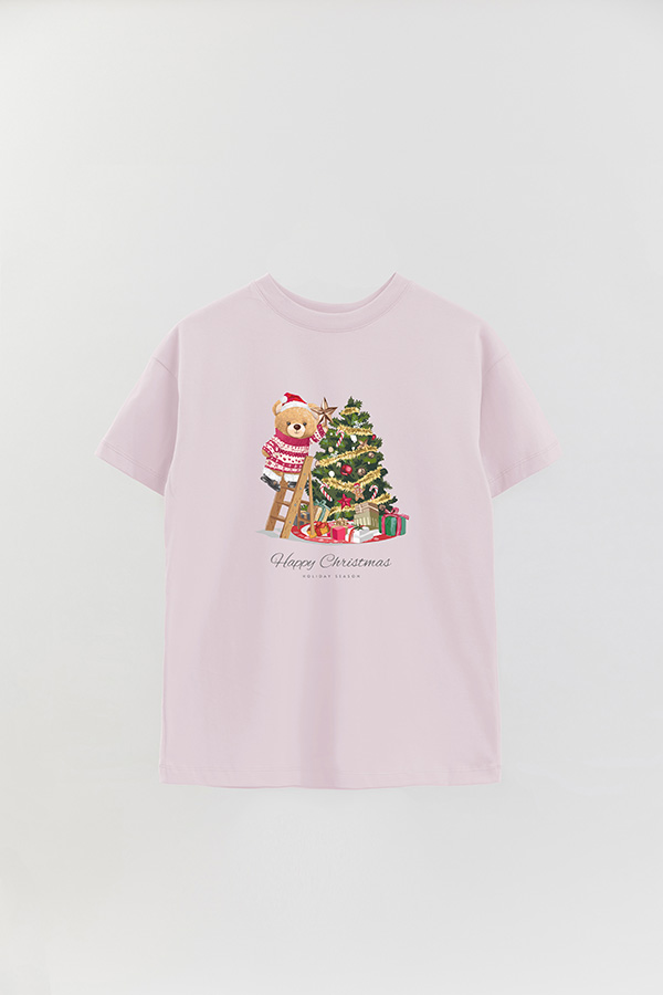 REMERA OVER ESTAMPADA TEDDY XMAS 6
