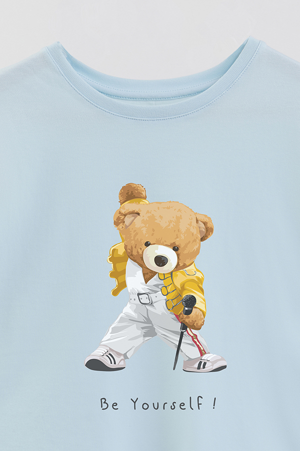 REMERA GB OVERSIZE TEDDY BE YOURSELF