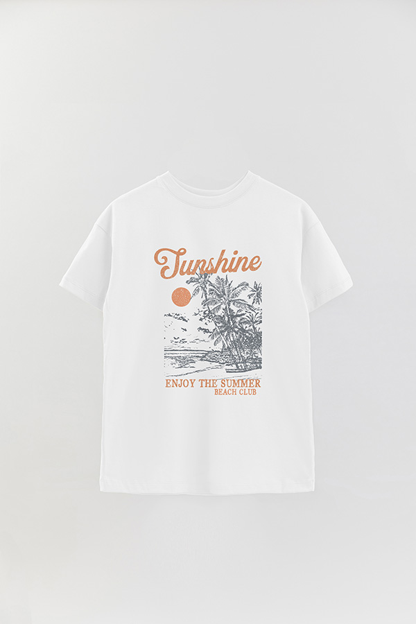 REMERA OVER ESTAMPADA SUNSHINE 2