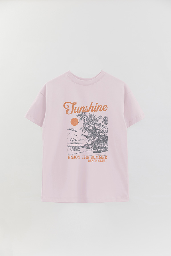 REMERA OVER ESTAMPADA SUNSHINE 2