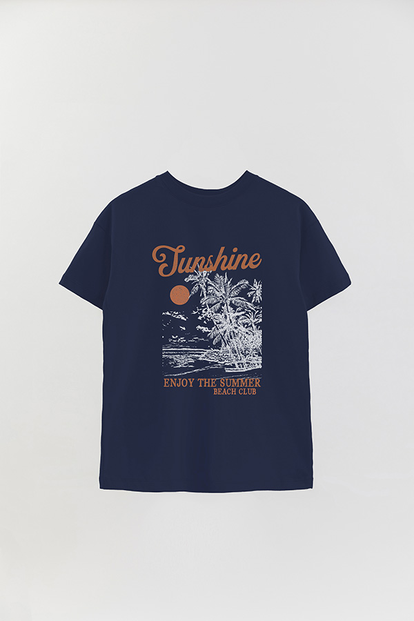 REMERA OVER ESTAMPADA SUNSHINE 2