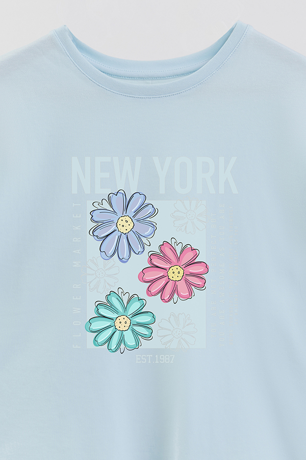 REMERA GIRL OVER NEW YORK