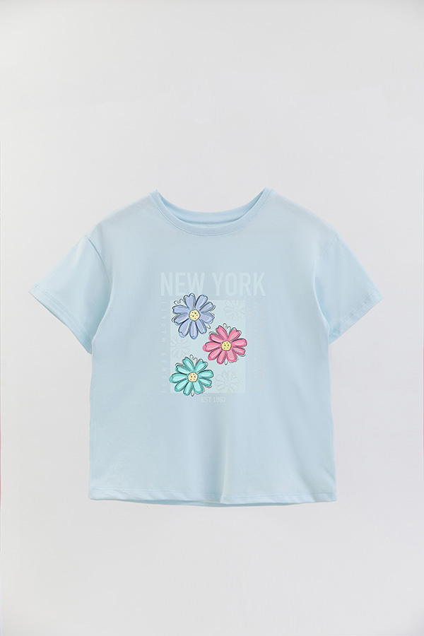 REMERA GIRL OVER NEW YORK