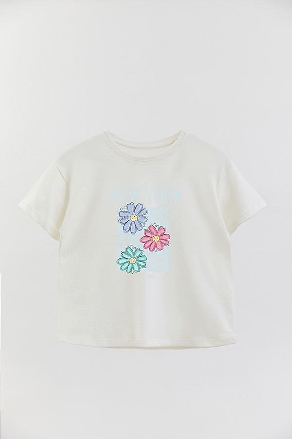 REMERA GIRL OVER NEW YORK