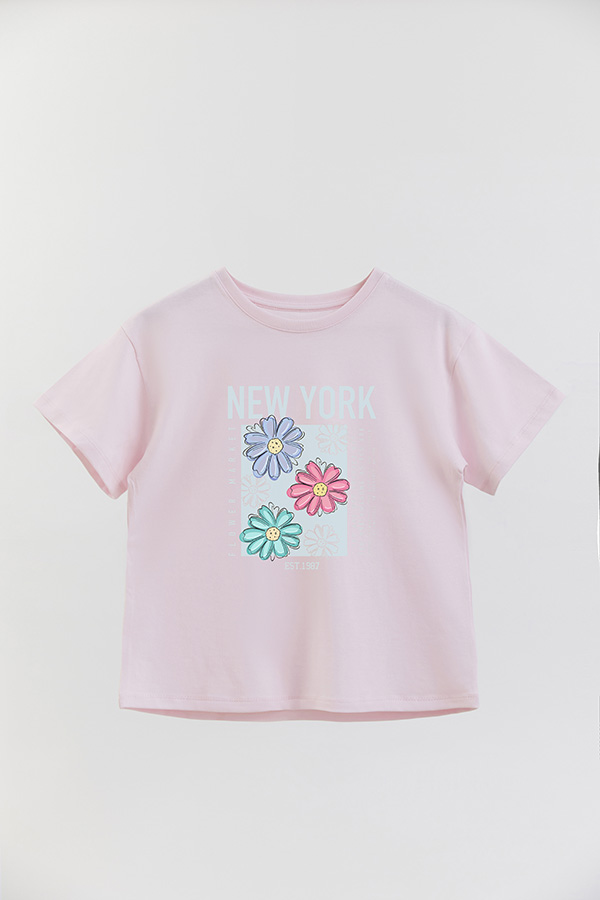 REMERA GIRL OVER NEW YORK