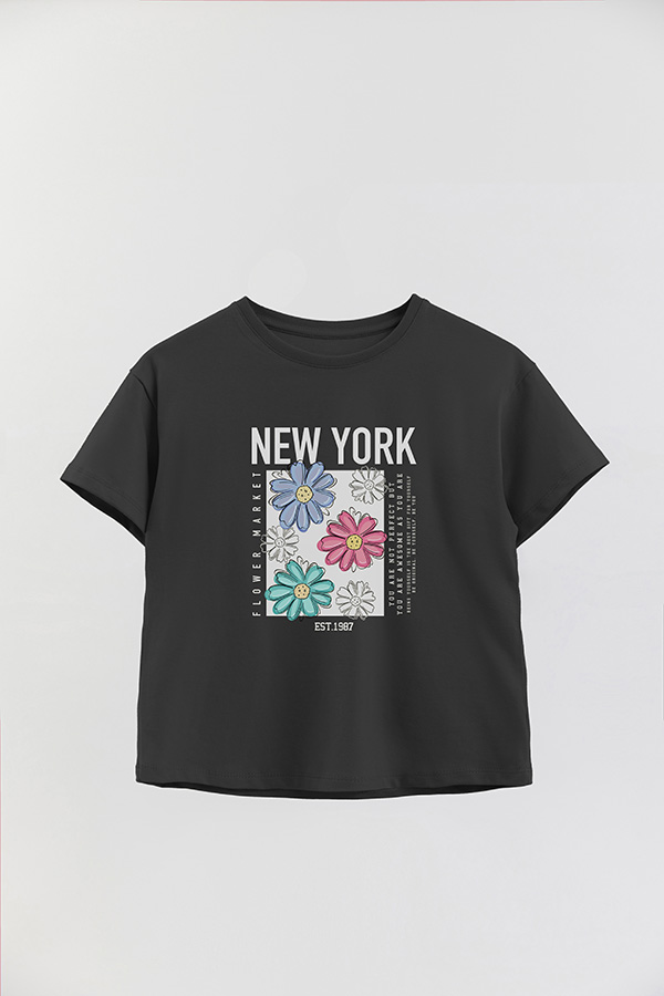 REMERA GIRL OVER NEW YORK