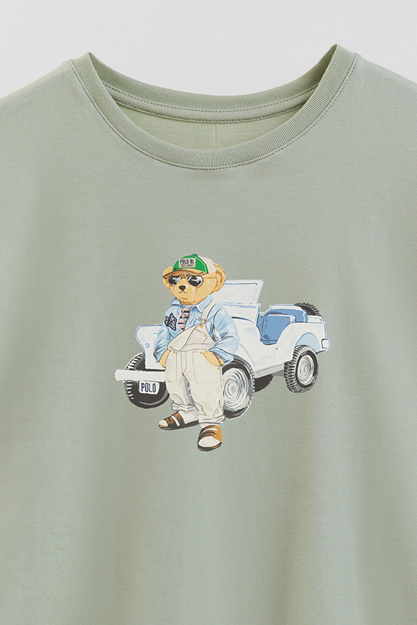 REMERA GB OVERSIZE BEAR WRANGLER JUMSUIT