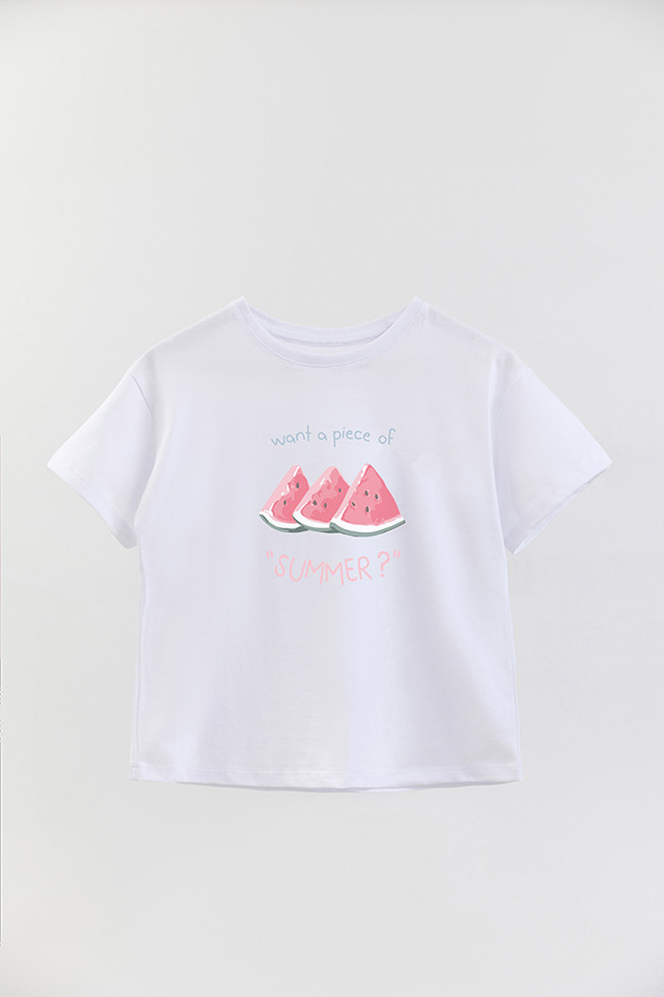 REMERA GIRL OVER PIECE OF SUMMER