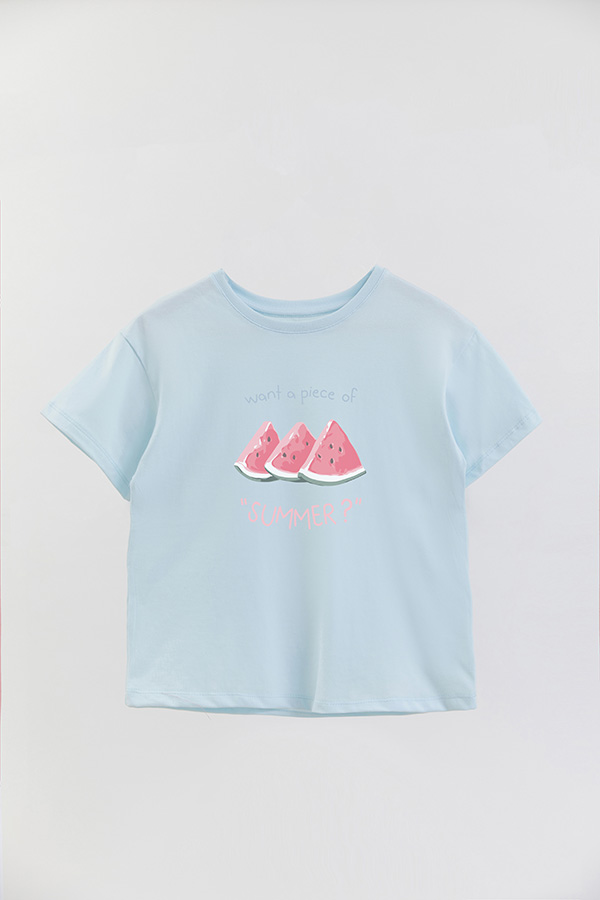 REMERA GIRL OVER PIECE OF SUMMER