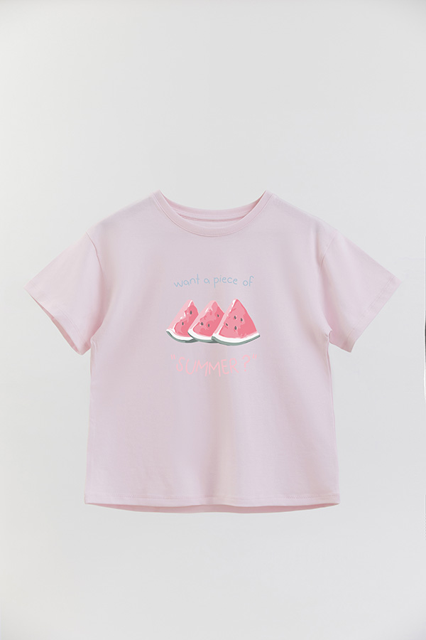 REMERA GIRL OVER PIECE OF SUMMER