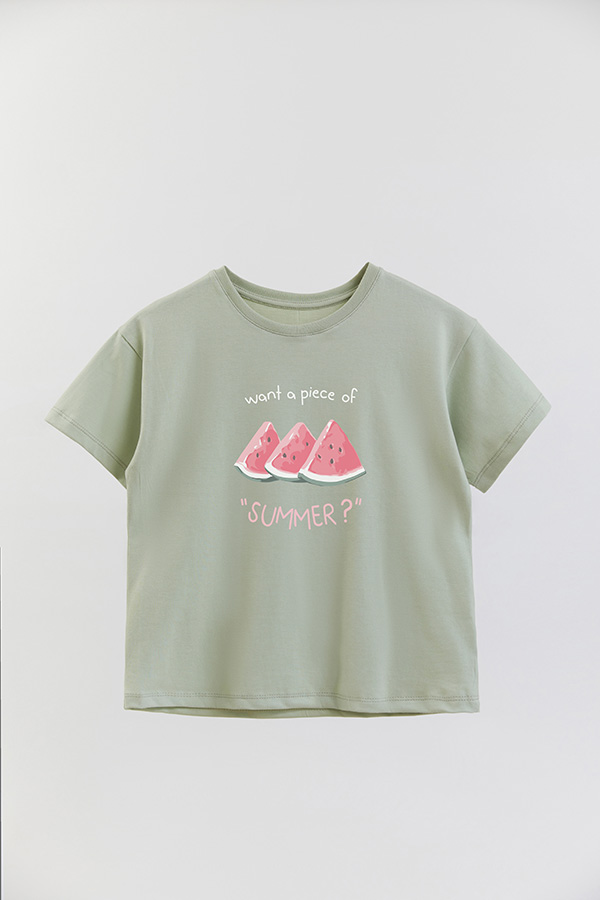 REMERA GIRL OVER PIECE OF SUMMER