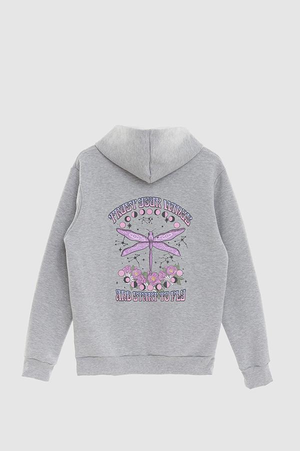 HOODIE ESTAMPADO CLSTL TRUST YOUR WINGS