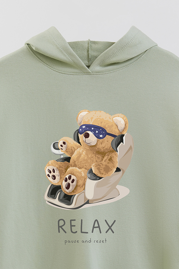 HOODIE RUSTICO KID TEDDY RELAX