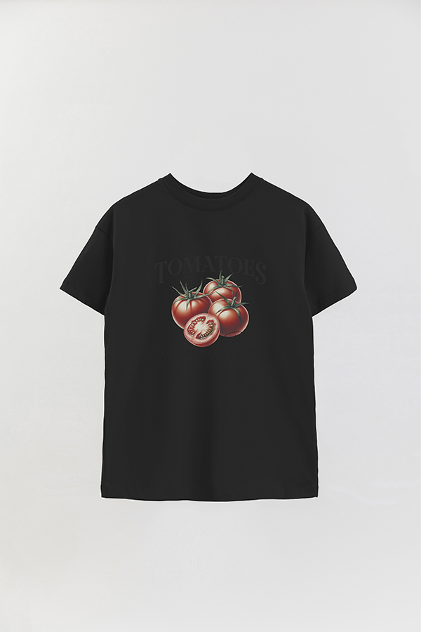 REMERA OVER ESTAMPADA HARVEST TOMATOES