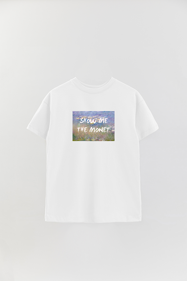 REMERA OVER ESTAMPADA ART COLLECTION 46 SHOW ME THE MONET