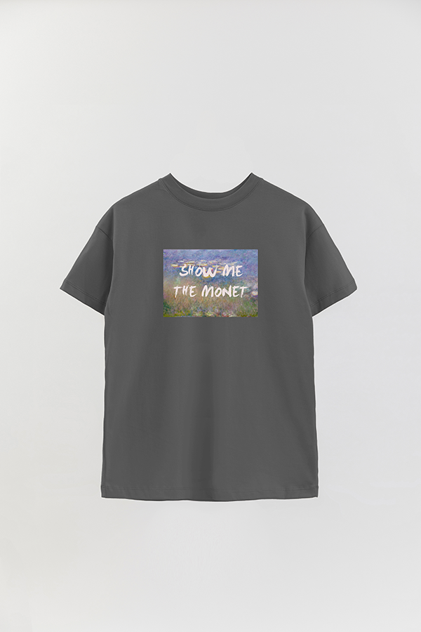 REMERA OVER ESTAMPADA ART COLLECTION 46 SHOW ME THE MONET