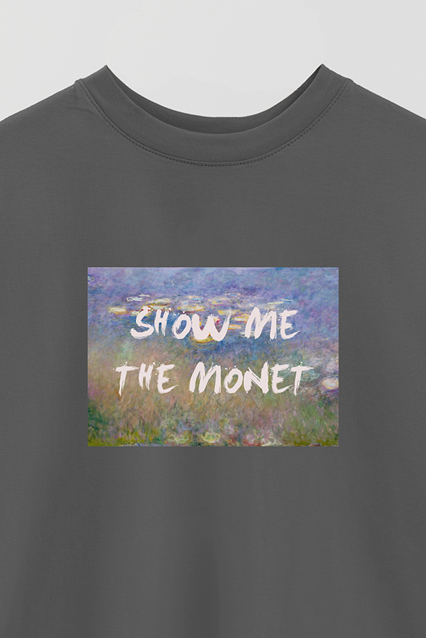 REMERA OVER ESTAMPADA ART COLLECTION 46 SHOW ME THE MONET