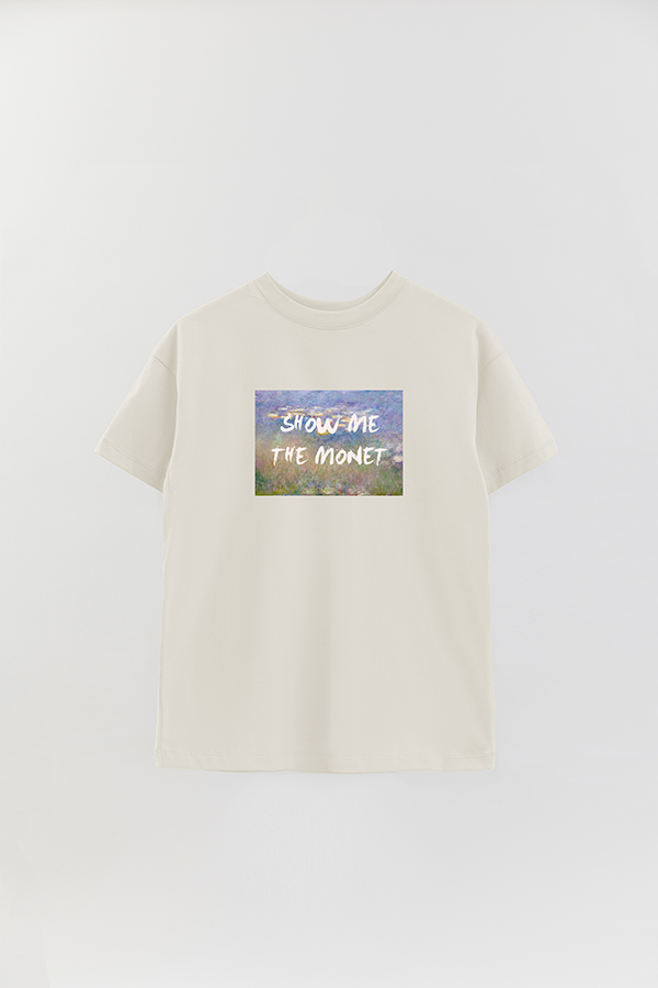 REMERA OVER ESTAMPADA ART COLLECTION 46 SHOW ME THE MONET