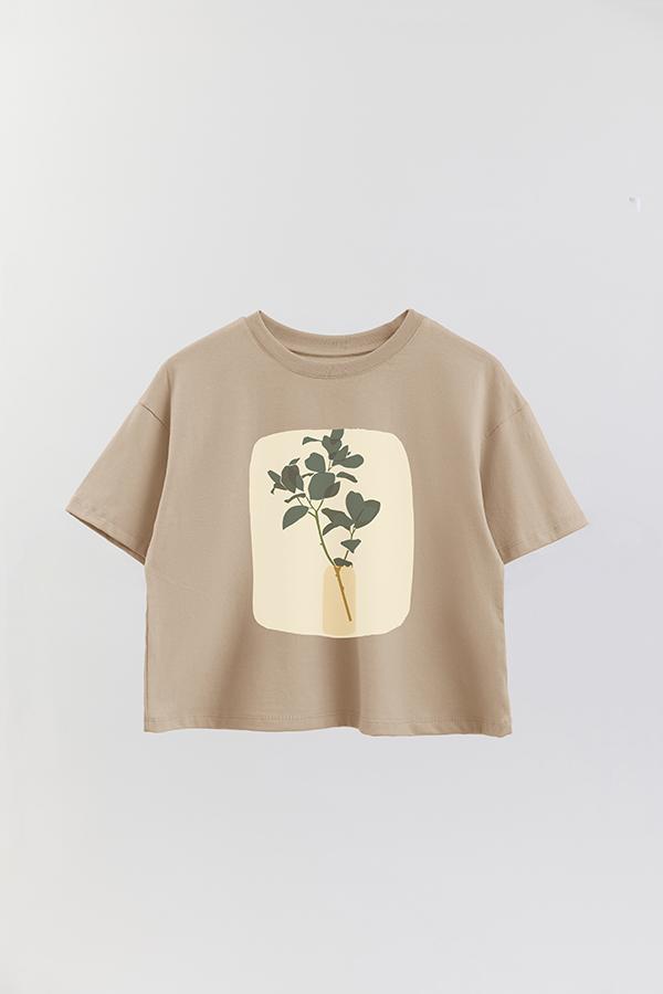 REMERA CROP ESTAMPADA ART 85