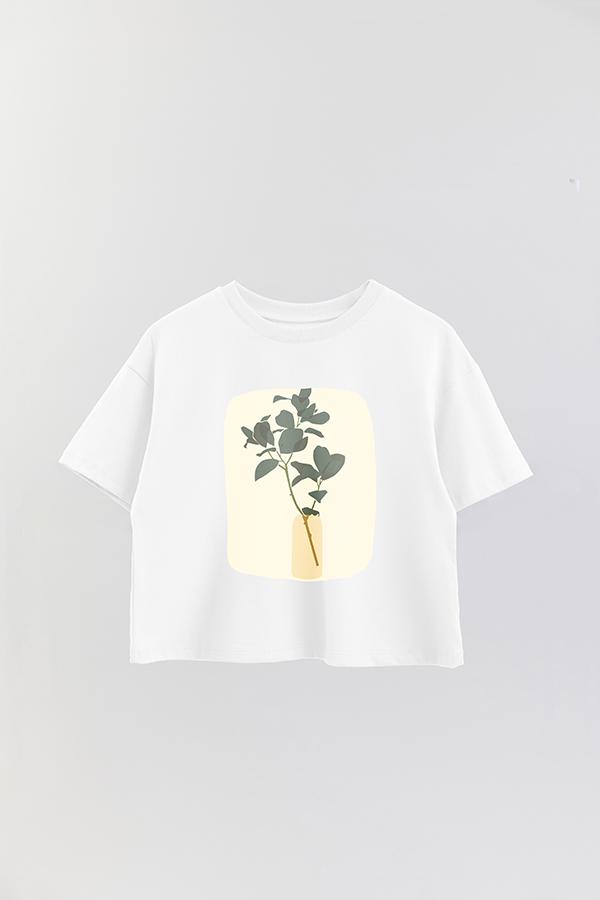 REMERA CROP ESTAMPADA ART 85