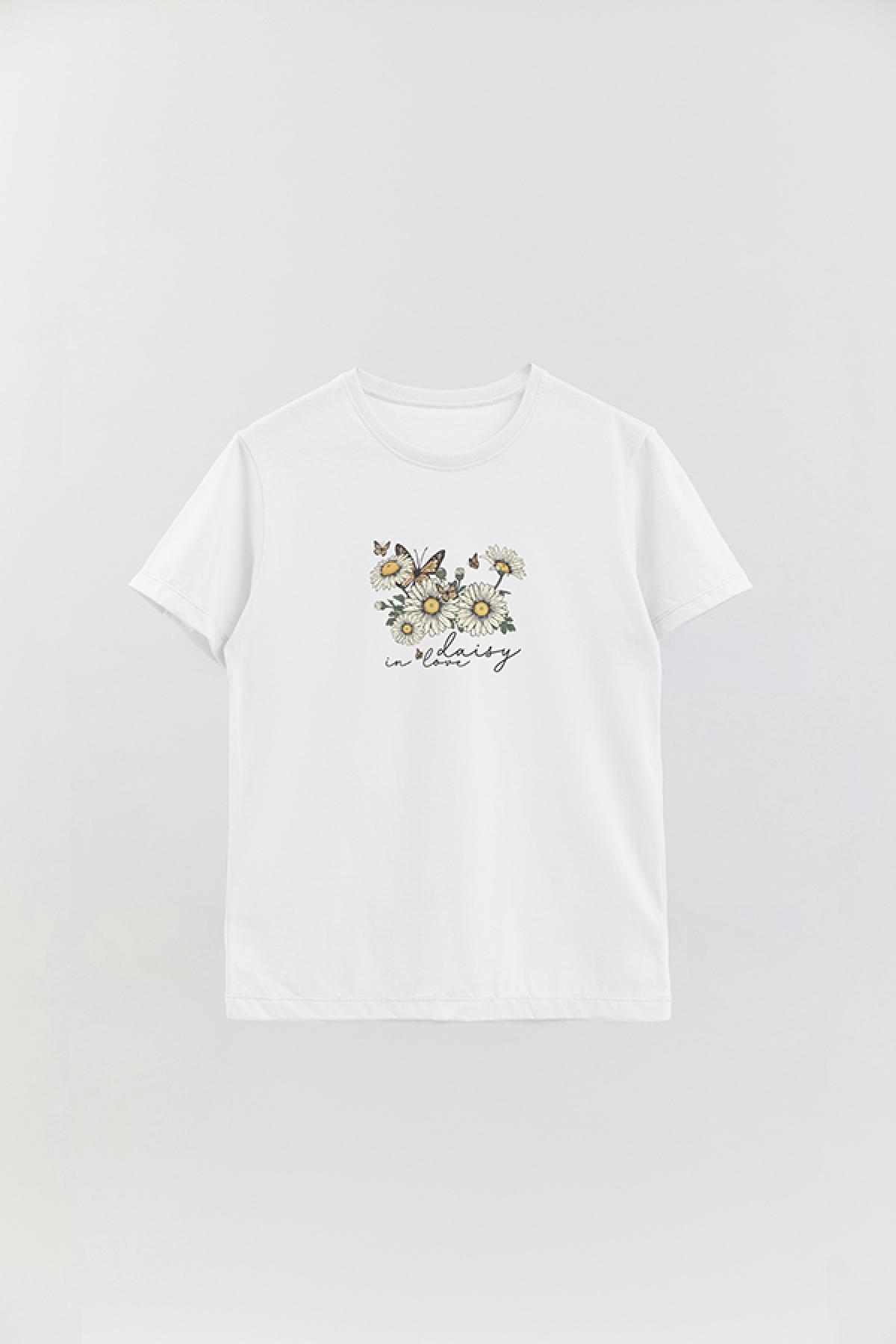 REMERA BASICA ESTAMPADA DS DAISY IN LOVE