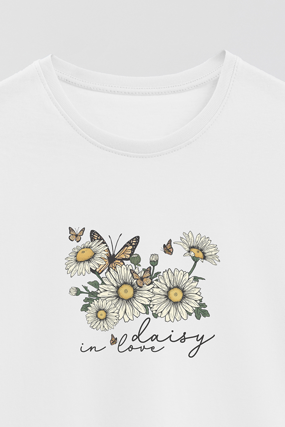 REMERA BASICA ESTAMPADA DS DAISY IN LOVE