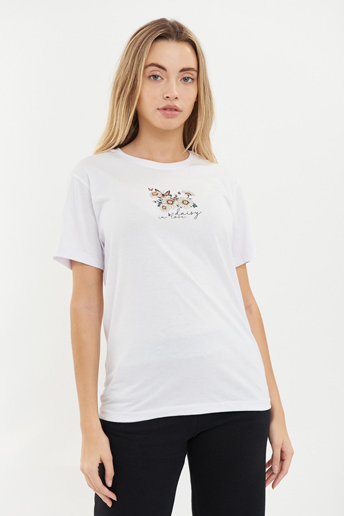 REMERA BASICA ESTAMPADA DS DAISY IN LOVE