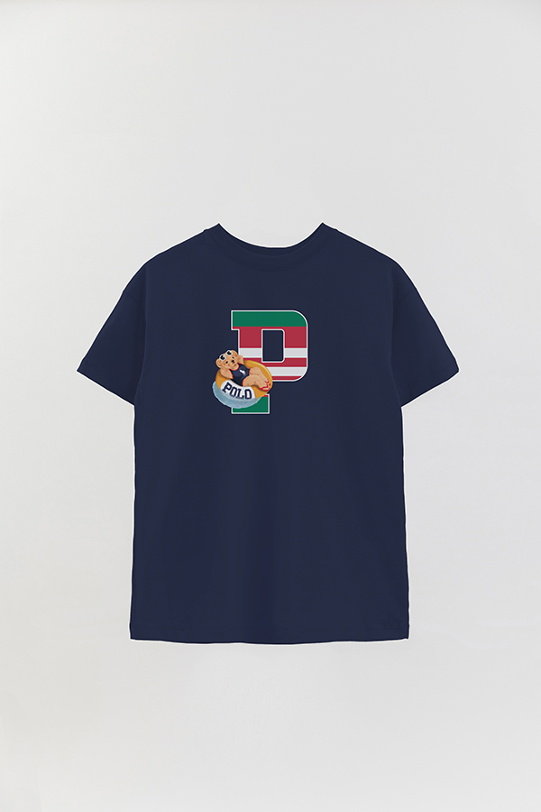 REMERA OVER ESTAMPADA UNISEX BEAR RELAX