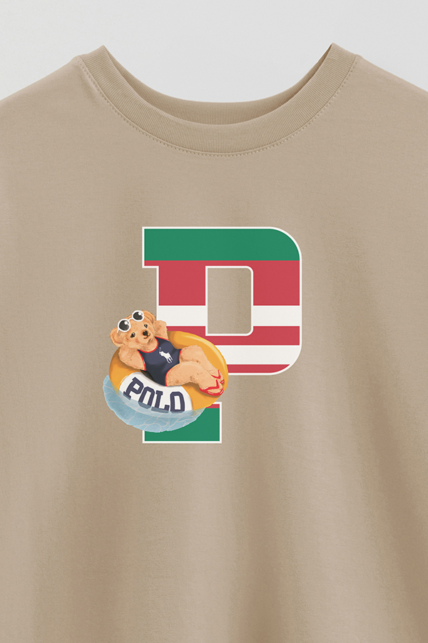 REMERA OVER ESTAMPADA UNISEX BEAR RELAX