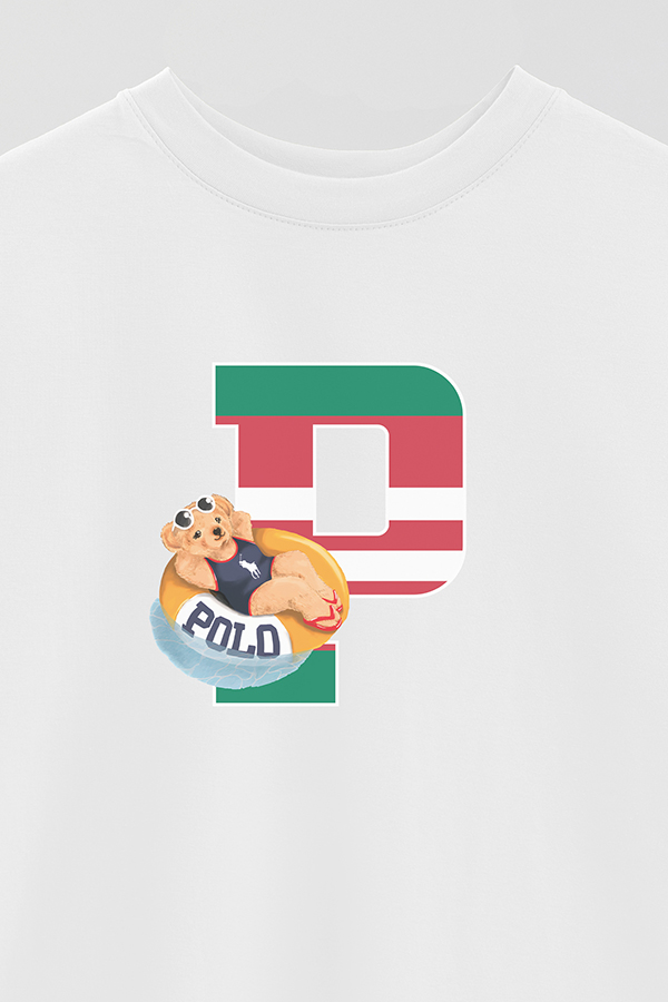REMERA OVER ESTAMPADA UNISEX BEAR RELAX