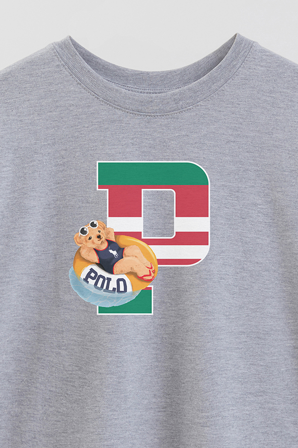 REMERA OVER ESTAMPADA UNISEX BEAR RELAX