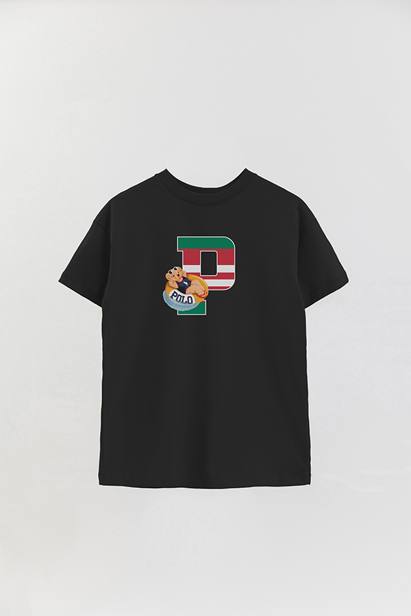 REMERA OVER ESTAMPADA UNISEX BEAR RELAX