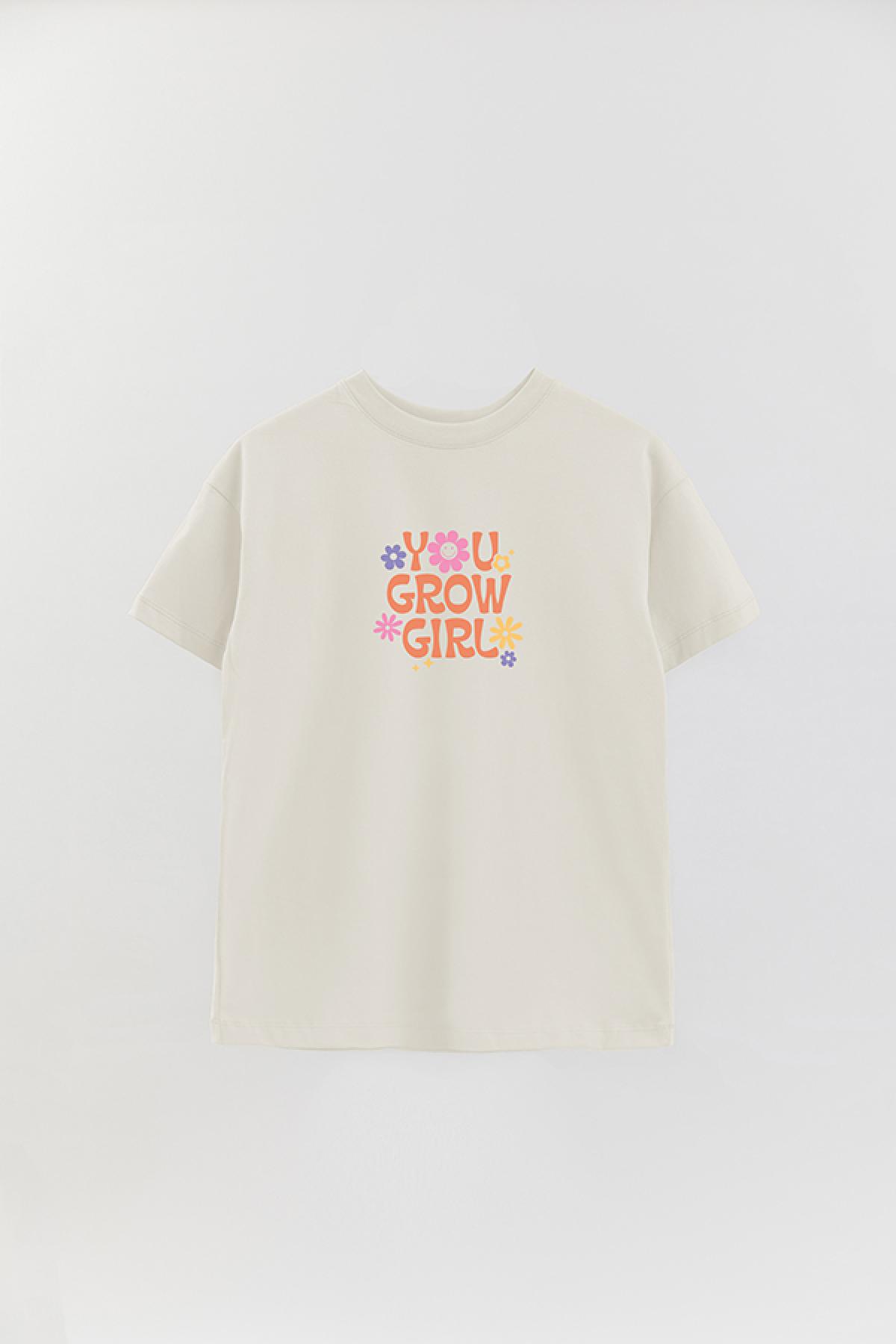 REMERA OVER ESTAMPADA LV4B YOU GROW GIRL